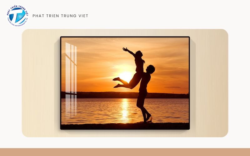 Tranh treo tường tráng gương phòng ngủ - Mẫu 1